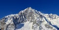 Monte Bianco Royalty Free Stock Photo