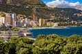 Monte Carlo bay in Monaco Royalty Free Stock Photo