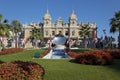 Monte Carlo Casino in Monaco Royalty Free Stock Photo