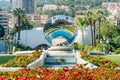 Monte Carlo Casino square with Anish Kapoor mirror sculpture Royalty Free Stock Photo