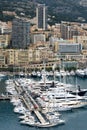 Monte Carlo Marina Royalty Free Stock Photo