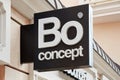 Bo Concept furniture design store sign in Monte Carlo, Monaco