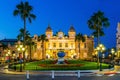 Monte Carlo, Monaco. Front of the Grand Casino.