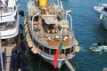 Vintage Luxury Sailboat In The Monte-Carlo Harbour