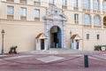 Monte Carlo, Monaco, 10/05/2019: Security at the Prince`s Palace Royalty Free Stock Photo