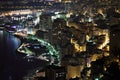 Monte Carlo night scene Royalty Free Stock Photo