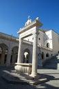 Monte Cassino monastery Royalty Free Stock Photo