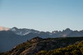 Monte Cinto the highest mountain in Corsica