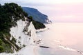 Monte Conero at Sunrise, Marches, Italy Royalty Free Stock Photo