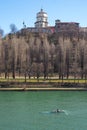 Monte dei Cappuccini church - Turin, Italy Royalty Free Stock Photo