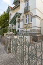 Old colorful houses facade in CascÃÂ¡is Royalty Free Stock Photo