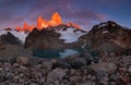 Monte Fitz Roy, Patagonia, Argentina Royalty Free Stock Photo