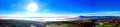 monte kali mountain and werratal valley in germany panorama Royalty Free Stock Photo