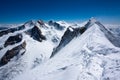 Monte Rosa Royalty Free Stock Photo