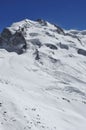 The Monte Rosa Royalty Free Stock Photo
