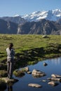 Monte Rosa autumn landascape