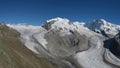 Monte Rosa and Dufour Peak Royalty Free Stock Photo