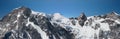 Monte Rosa. Royalty Free Stock Photo