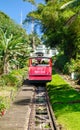 Monte Serrat Funicular cable railway in Santos, Brazil