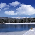 Monte Verde Lake, Angel Fire, New Mexico Royalty Free Stock Photo