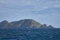 Monteagudo Island in the Cies Islands archipelago in Vigo, Pontevedra, Spain Royalty Free Stock Photo