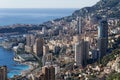 Montecarlo monaco panorama Royalty Free Stock Photo