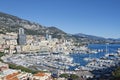 Montecarlo monaco panorama Royalty Free Stock Photo