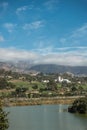 Montecito Country Club with Bird Refuge in front, Santa Barbara California