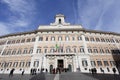 Montecitorio Palace in Rome