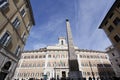 Montecitorio Palace in Rome