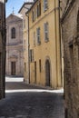 Montefano Macerata, Marches, Italy, historic town