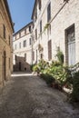 Montefano Macerata, Marches, Italy, historic town