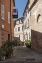 Montefano Macerata, Marches, Italy, historic town