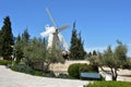 Montefiore Windmill in Jerusalem Israel Royalty Free Stock Photo