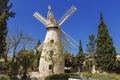 The Montefiore Windmill. Jerusalem. Royalty Free Stock Photo