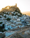 Late afternoon in Montefrio, beautiful village in the province of Granada, Andalusia, Spain.