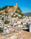 Panoramic sight in Montefrio, beautiful village in the province of Granada, Andalusia, Spain.