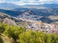 Montefrio village and castle of Granada province. Andalusia Royalty Free Stock Photo