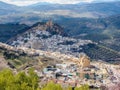 Montefrio village and castle of Granada province. Andalusia Royalty Free Stock Photo
