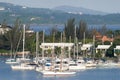 Montego Bay Town Marina Yachts Royalty Free Stock Photo