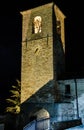 Montegridolfo (Rimini). Clock tower