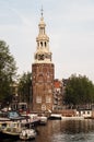 Montelbaanstoren tower in Amsterdam