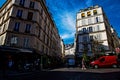 Montematre area in Paris Royalty Free Stock Photo