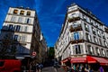 Montematre area in Paris Royalty Free Stock Photo