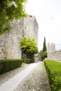 Montemor-o-Velho Castle, in Portugal Royalty Free Stock Photo