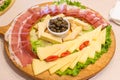 Montenegrin fresh appetizers food