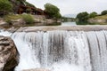 Montenegrin Niagara falls is in surroundings of Podgorica city. Cijevna river, Montenegro, Balkans, Europe