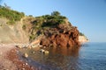 Nudist beach Royalty Free Stock Photo