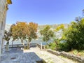 Montenegro, Kotor bay view, Water and mountains Royalty Free Stock Photo
