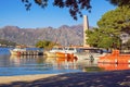 Montenegro, Kotor city. View of Kotor Bay and Freedom park